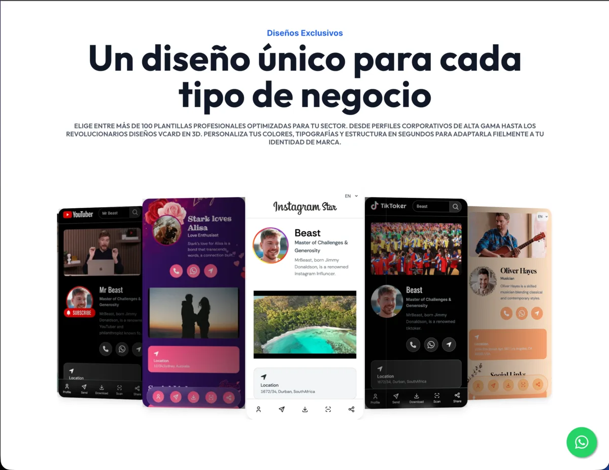 Interfaz de IdentyTap