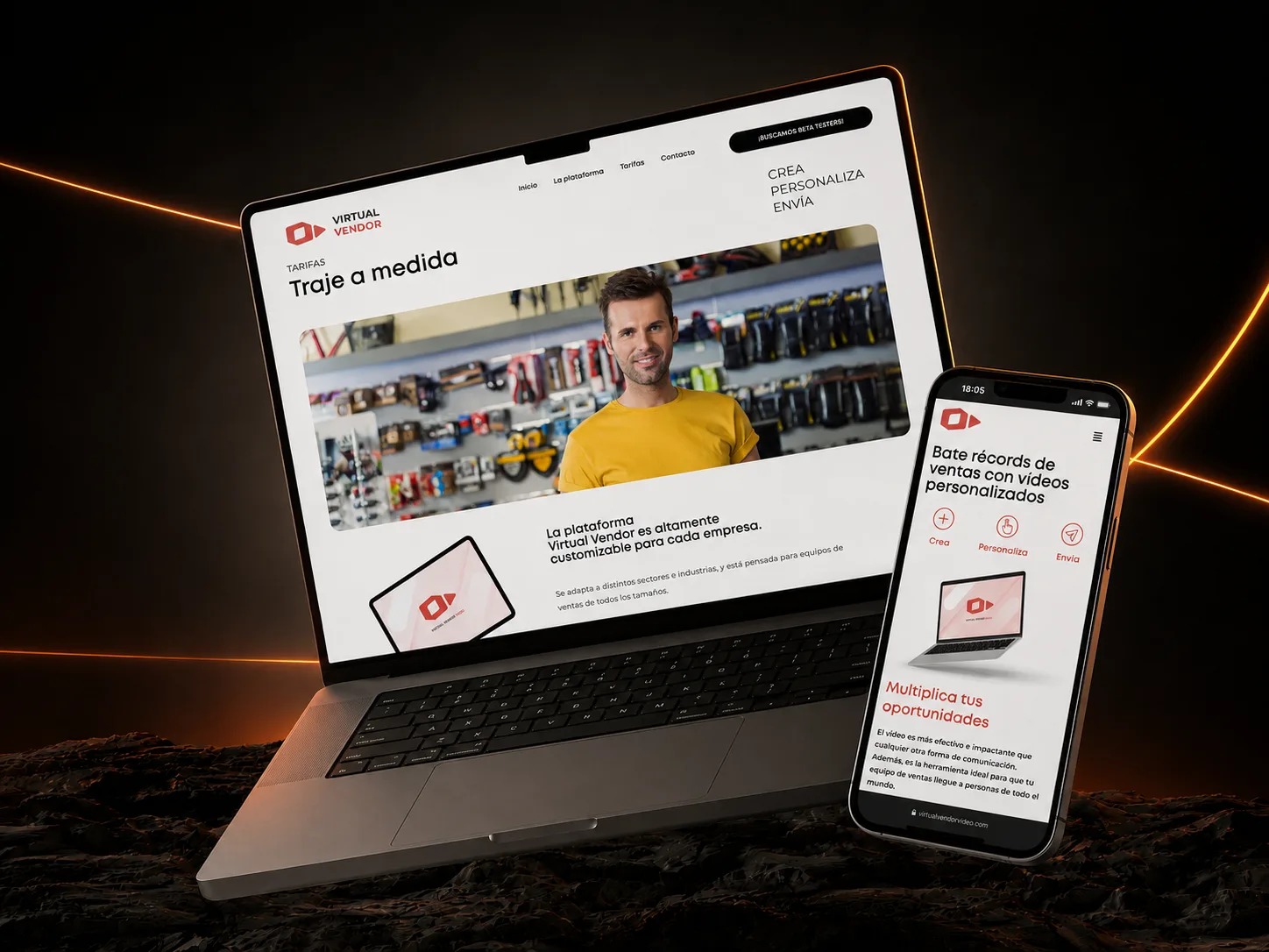 Interfaz de Virtual Vendor